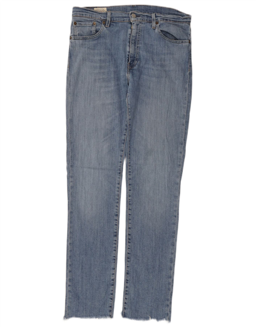 LEVI'S Herre 511 Slim Jeans W33 L34 Blå Bomuld