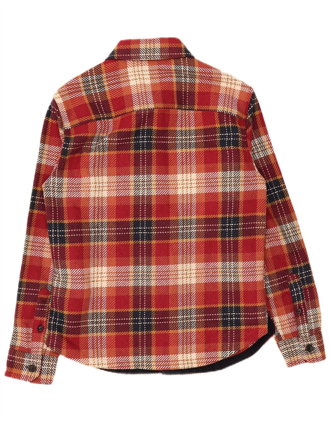 Marks & Spencer Herre Overshirt Skjorte Lille rød ternet polyester