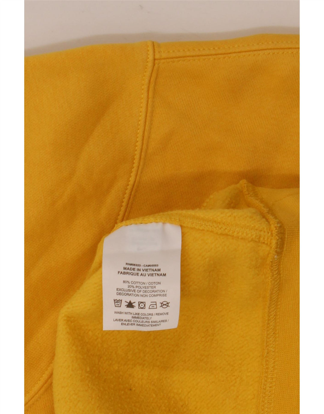 Nike Sweatshirt Jumper XL til mænd, gul bomuld