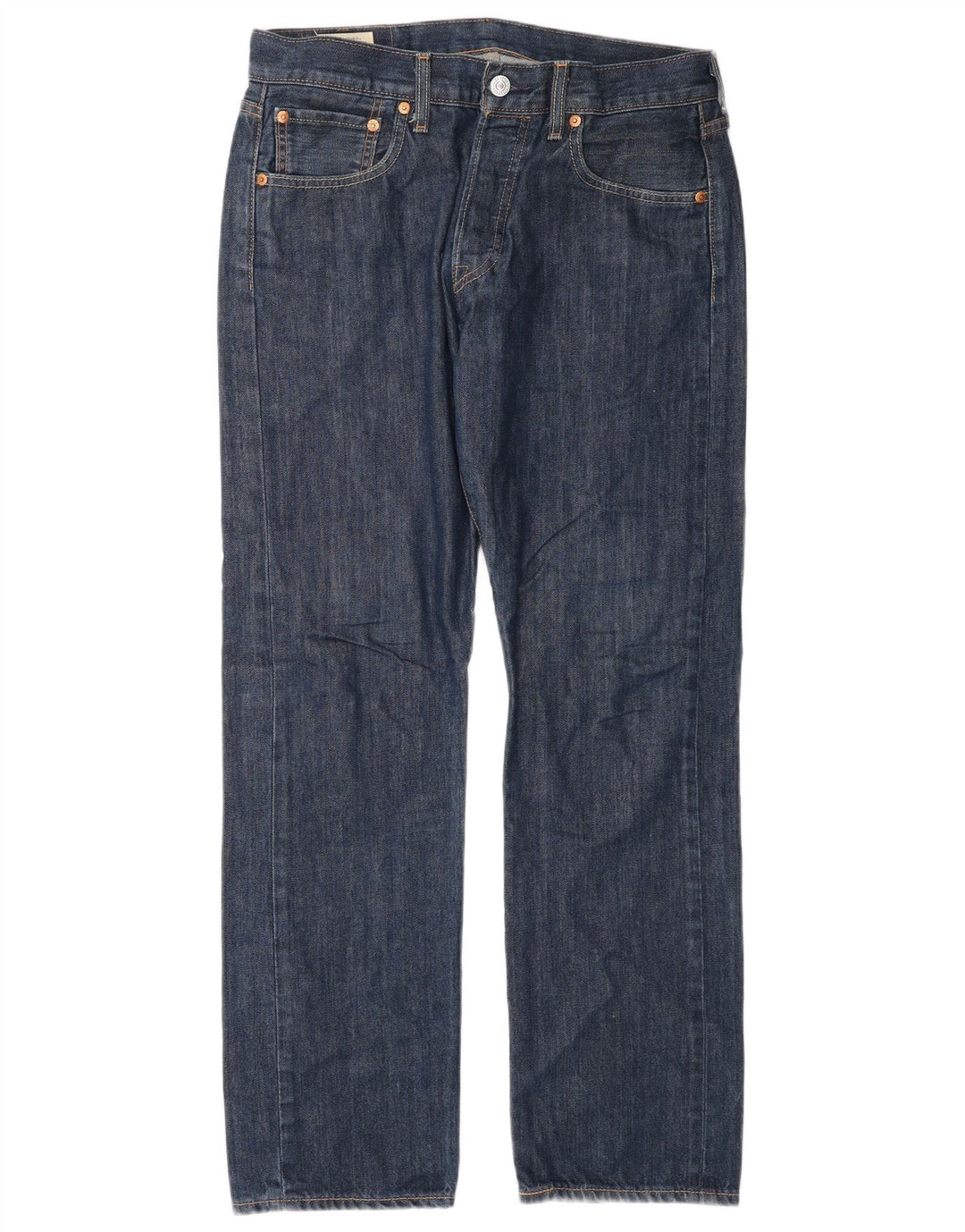 Levi's Herre 501 lige jeans W31 L30 blå bomuld