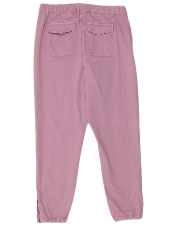 Marks & Spencer Joggers til kvinder Chinobukser UK 16 Large W34 L28 Lilla