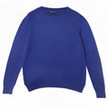 Marks & Spencer Dame Boat Neck Jumper Sweater UK 12 Medium Blue Acryl