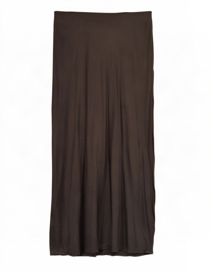 Zara Dame Maxi Nederdel Medium W28 Grå