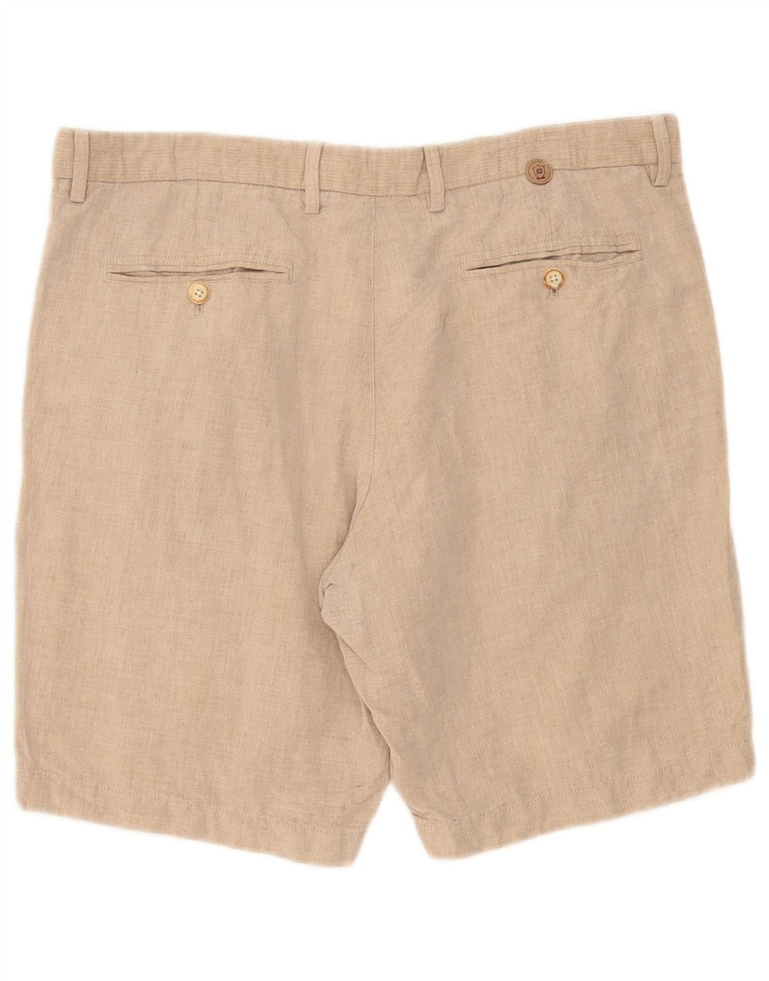 Massimo Dutti Herre Chino Shorts EU 44 Large W34 Beige