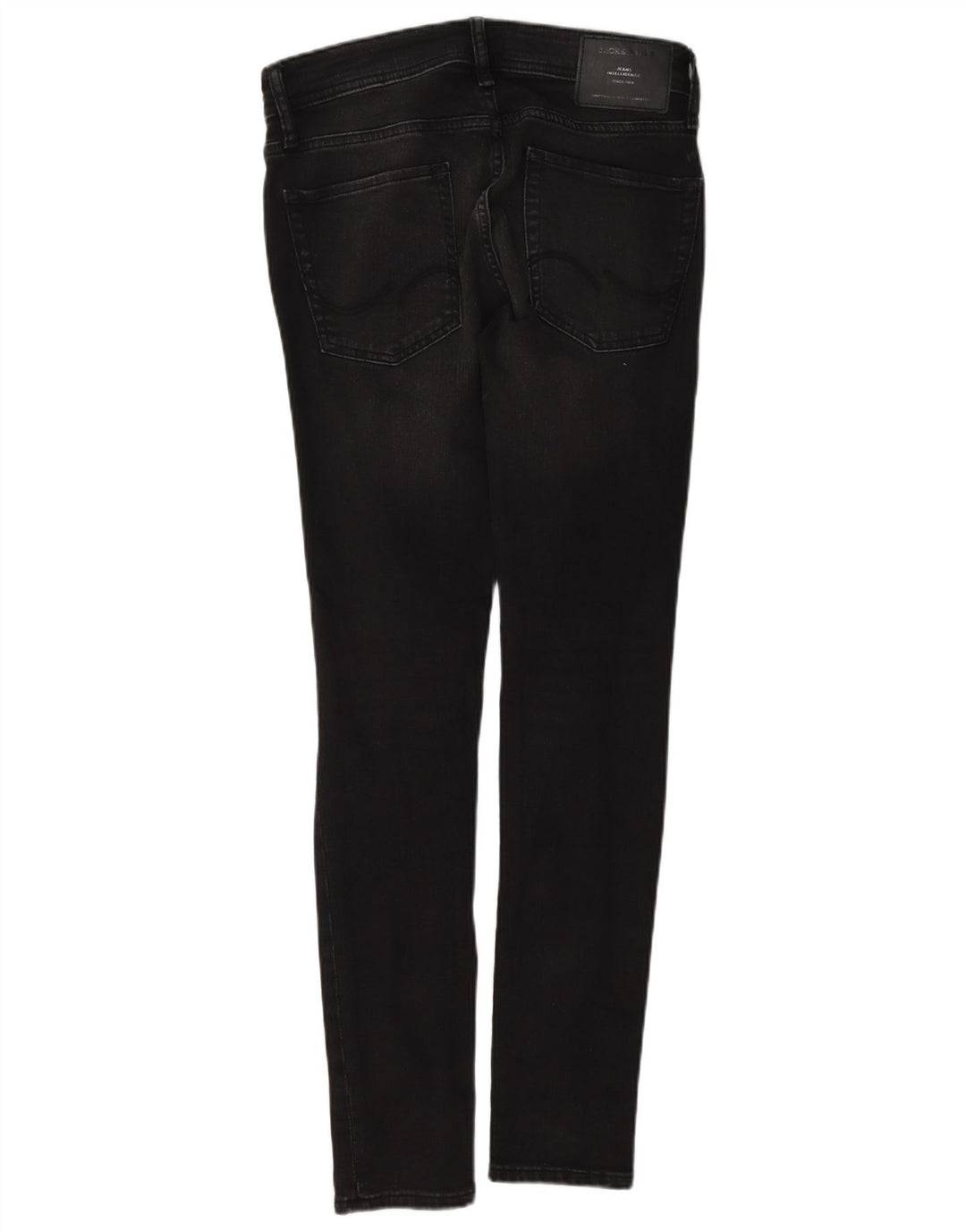 Jack & Jones Herre Liam Distressed Skinny Jeans W30 L30 Grå Bomuld