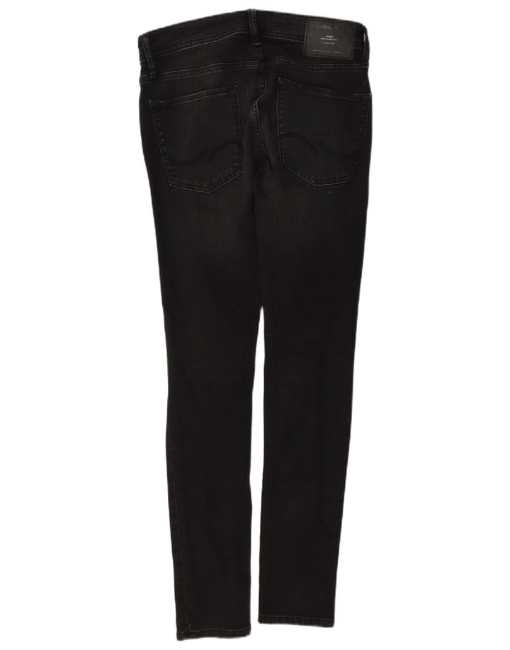 Jack & Jones Herre Liam Distressed Skinny Jeans W30 L30 Grå Bomuld