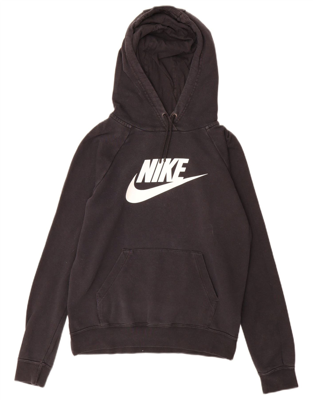 Nike grafisk hættetrøje til mænd, lille sort bomuld