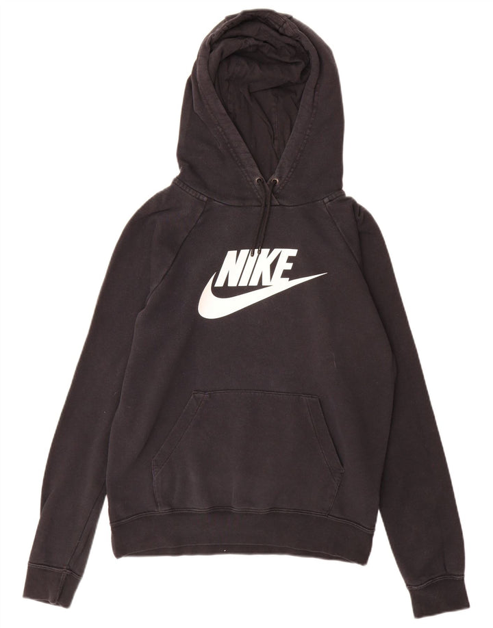 Nike grafisk hættetrøje til mænd, lille sort bomuld