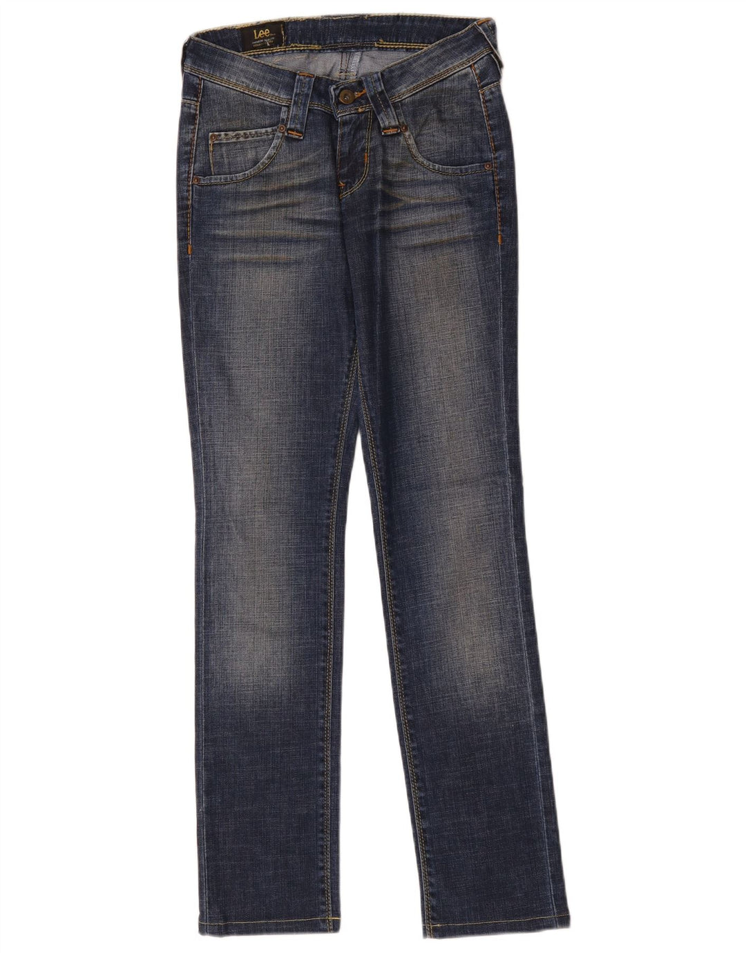Lee Dame Slim Jeans W27 L30 Blå Bomuld