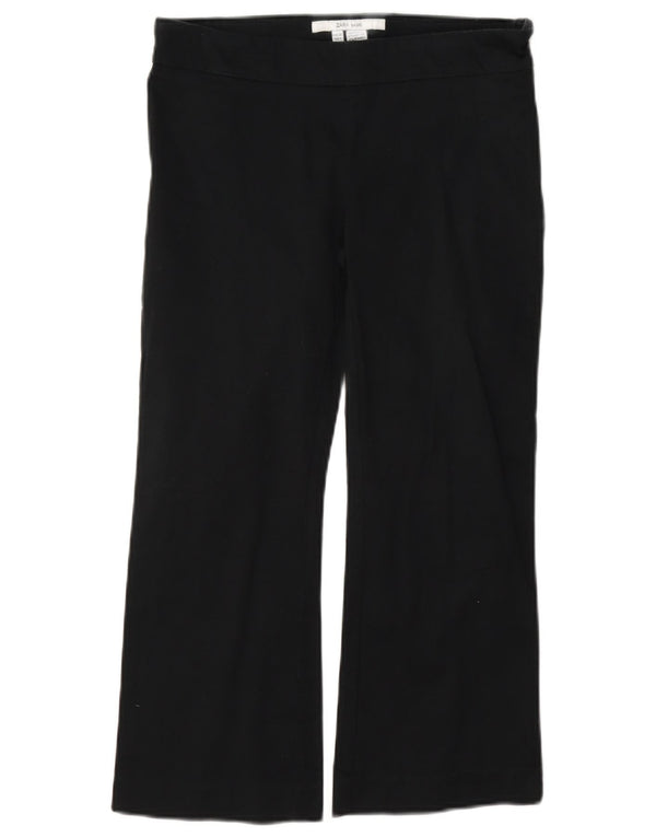 Zara Dame Capri Bukser EU 36 XS W26 L22 Marineblå Bomuld