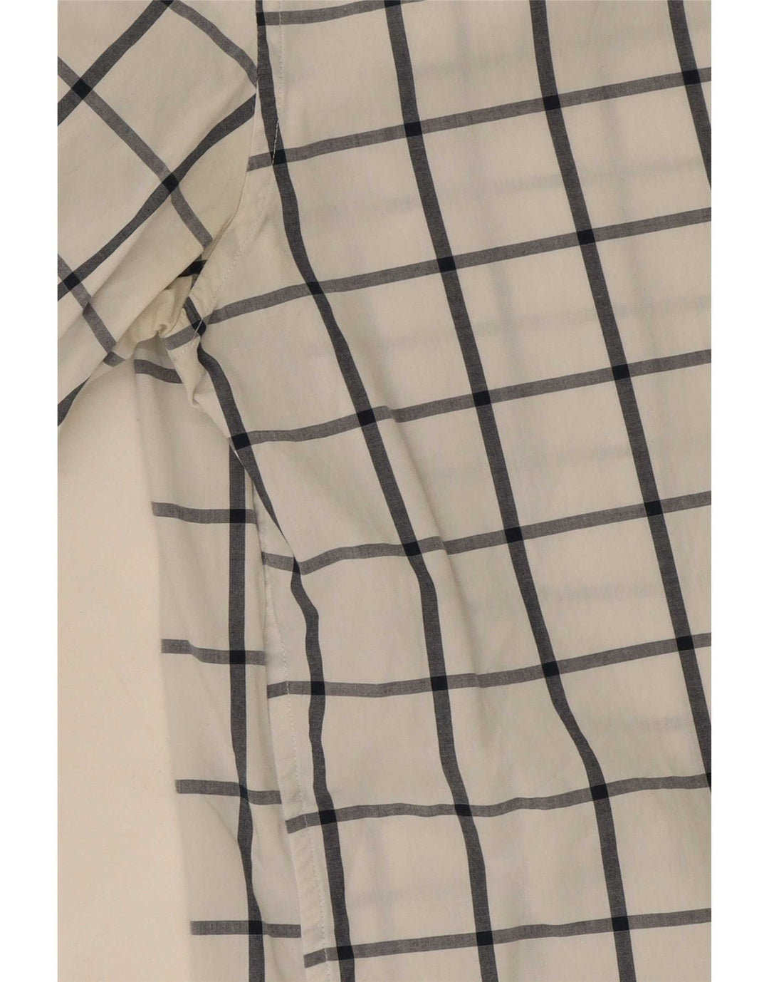 Michael Kors Herre Slim Fit skjorte Medium hvid ternet