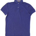 TOMMY HILFIGER Poloshirt til mænd Lille blå bomuld