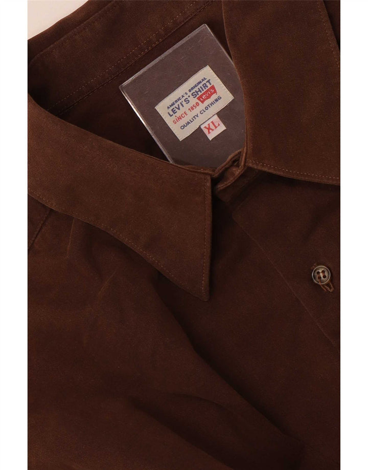 Levi's herreskjorte XL brun