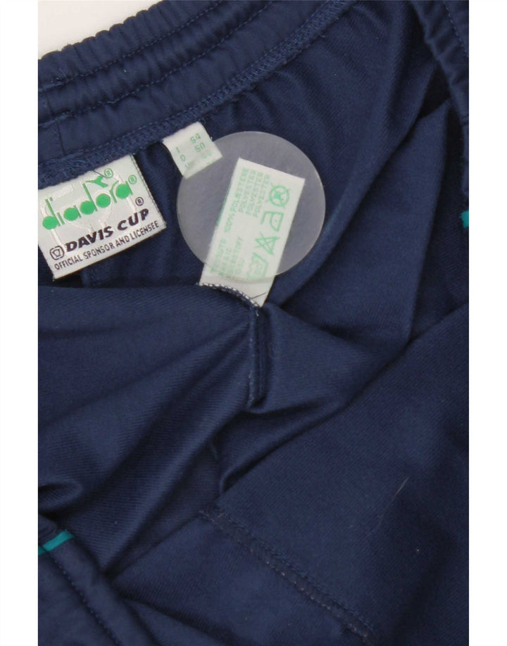 Diadora Dame træningsdragt Bukser UK 22 3XL Navy Blue Polyester