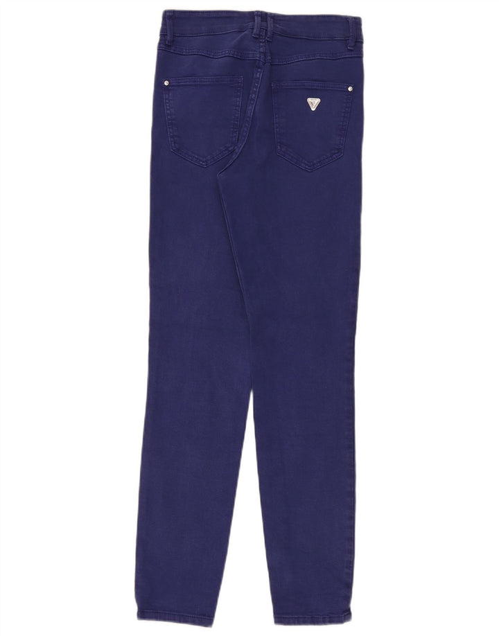 Guess Slim Jeans til kvinder W27 L28 Blå Bomuld