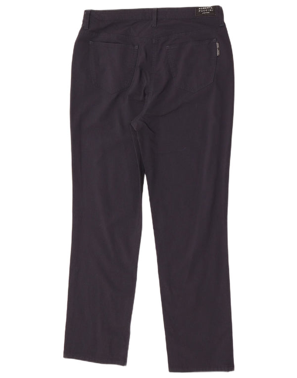 Roberta Puccini Dame Slim Casual Bukser IT 46 Large W30 L28 Marineblå