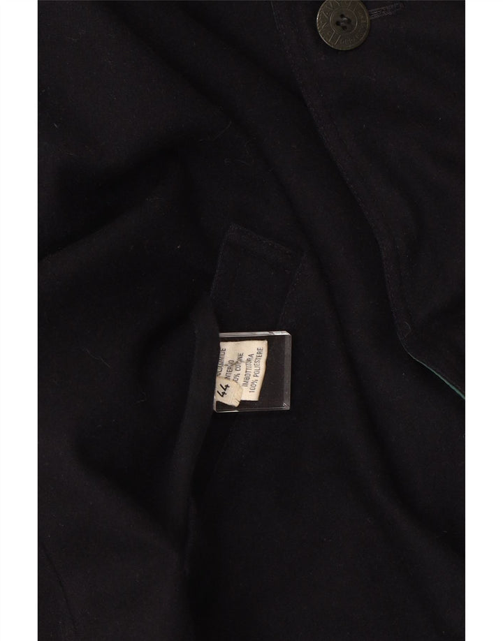 FLY 3 Mens Reversible Windbreaker Coat IT 44 XS Navy Blue Wool