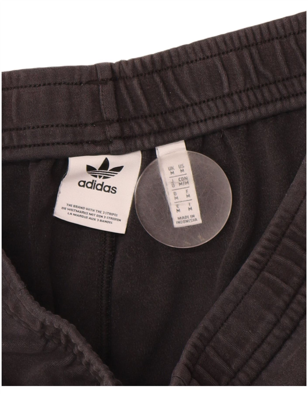 Adidas Herre Sportshorts Medium Sort Bomuld