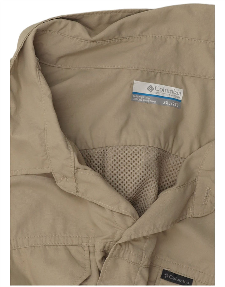 Columbia herreskjorte 2XL Khaki