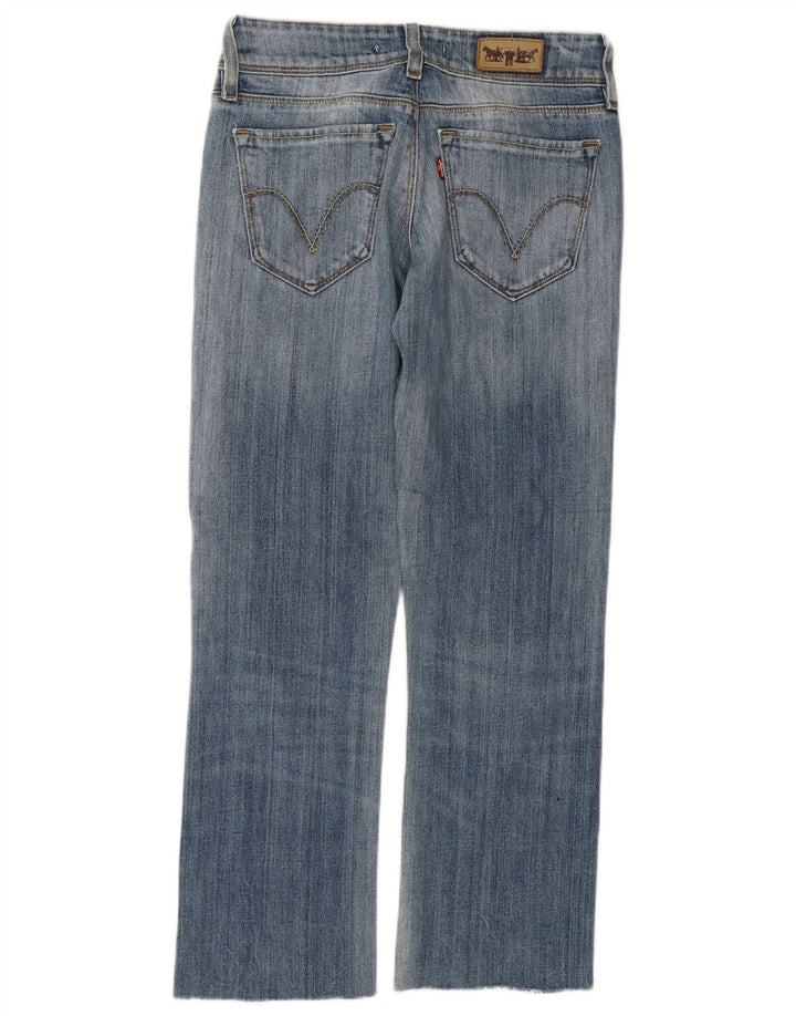 Levi's Dame 470 Straight Jeans W28 L26 Blå