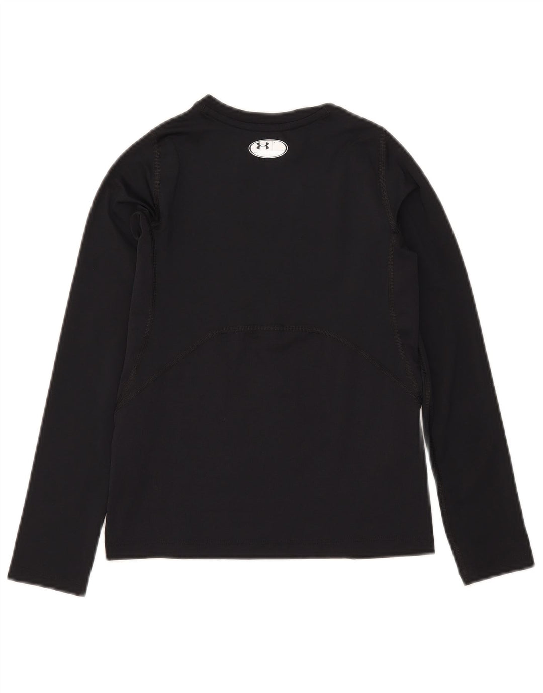 Under Armour Boys Heat Gear Top Langærmet 9-10 år Medium Sort