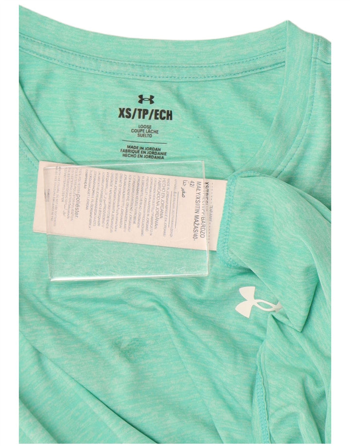 Under Armour Damevest Top UK 6 XS Grøn Flecked Polyester