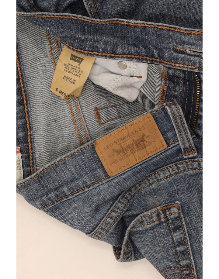 Levi's Dame 515 Bootcut Jeans US 6 Medium W30 L31 Blå Bomuld
