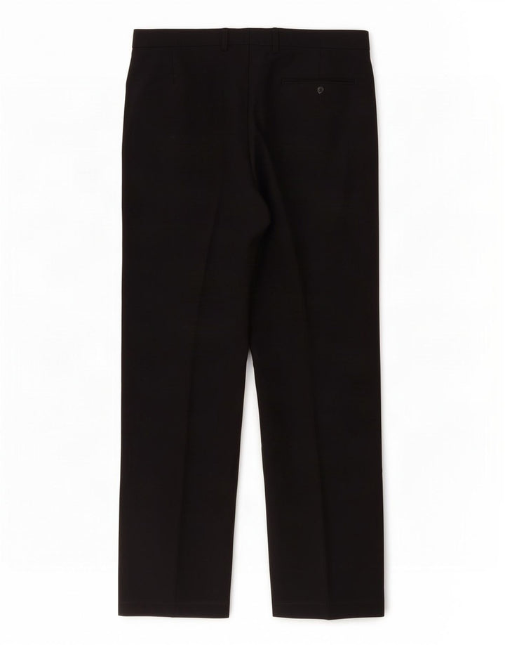 Marks & Spencer Herre Straight Regular Fit Suit Bukser W36 L31 Marineblå