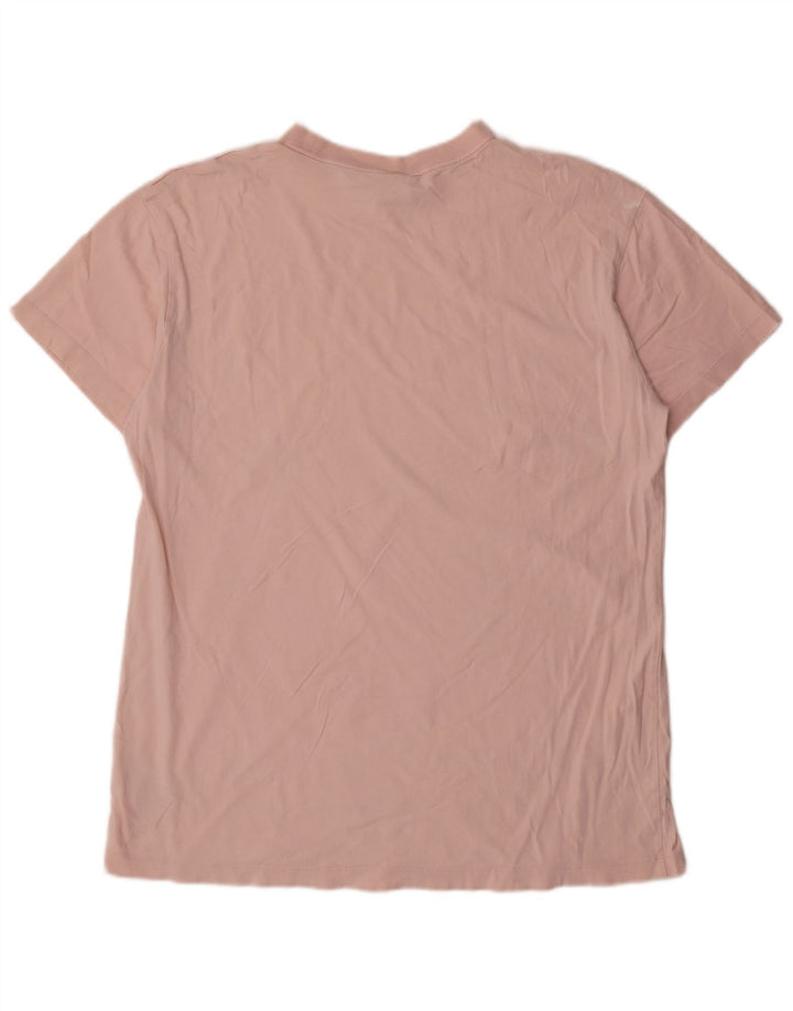 Nike Herre T-shirt Top Stor Pink Bomuld