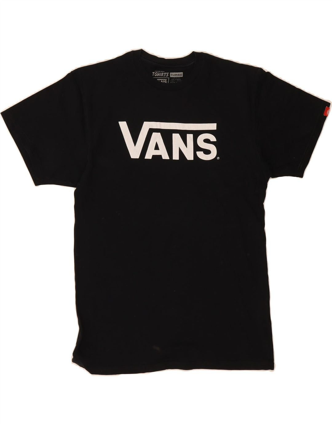 VANS Mens Graphic T-Shirt Top Medium Black Cotton Vintage Vans and Second-Hand Vans from Messina Hembry 