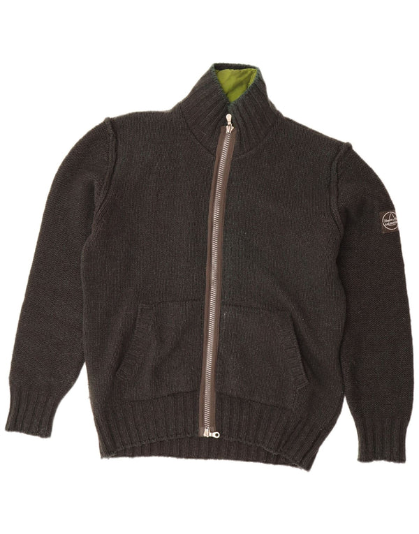 MURPHY & NYE Herre Sailmakers Cardigan Sweater XL Grå Uld