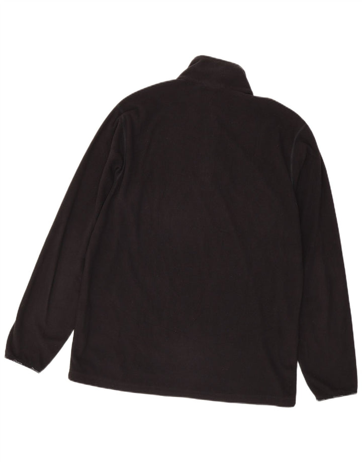 Champion Herre Fleece Jumper med lynlås XL Sort Polyester