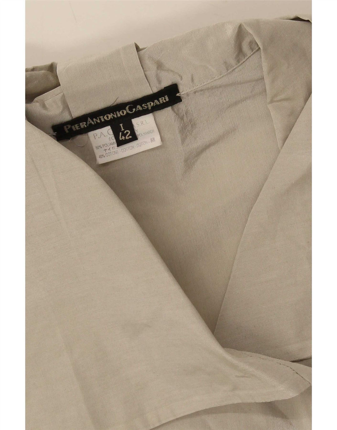 Pier Antonio Gaspari Dame Oversized Cardigan Top IT 42 Medium Grå