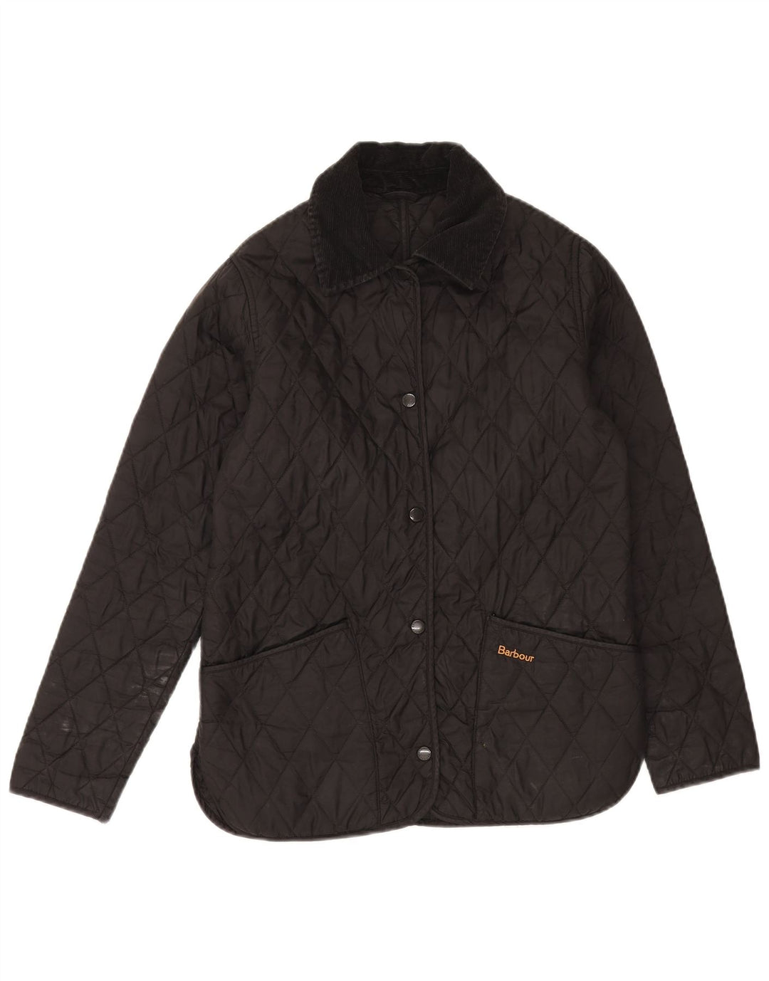 Barbour Quiltet jakke til kvinder UK 8 Lille Sort
