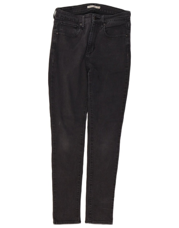 LEVI'S Dame 711 Skinny Jeans W30 L30 Grå Bomuld