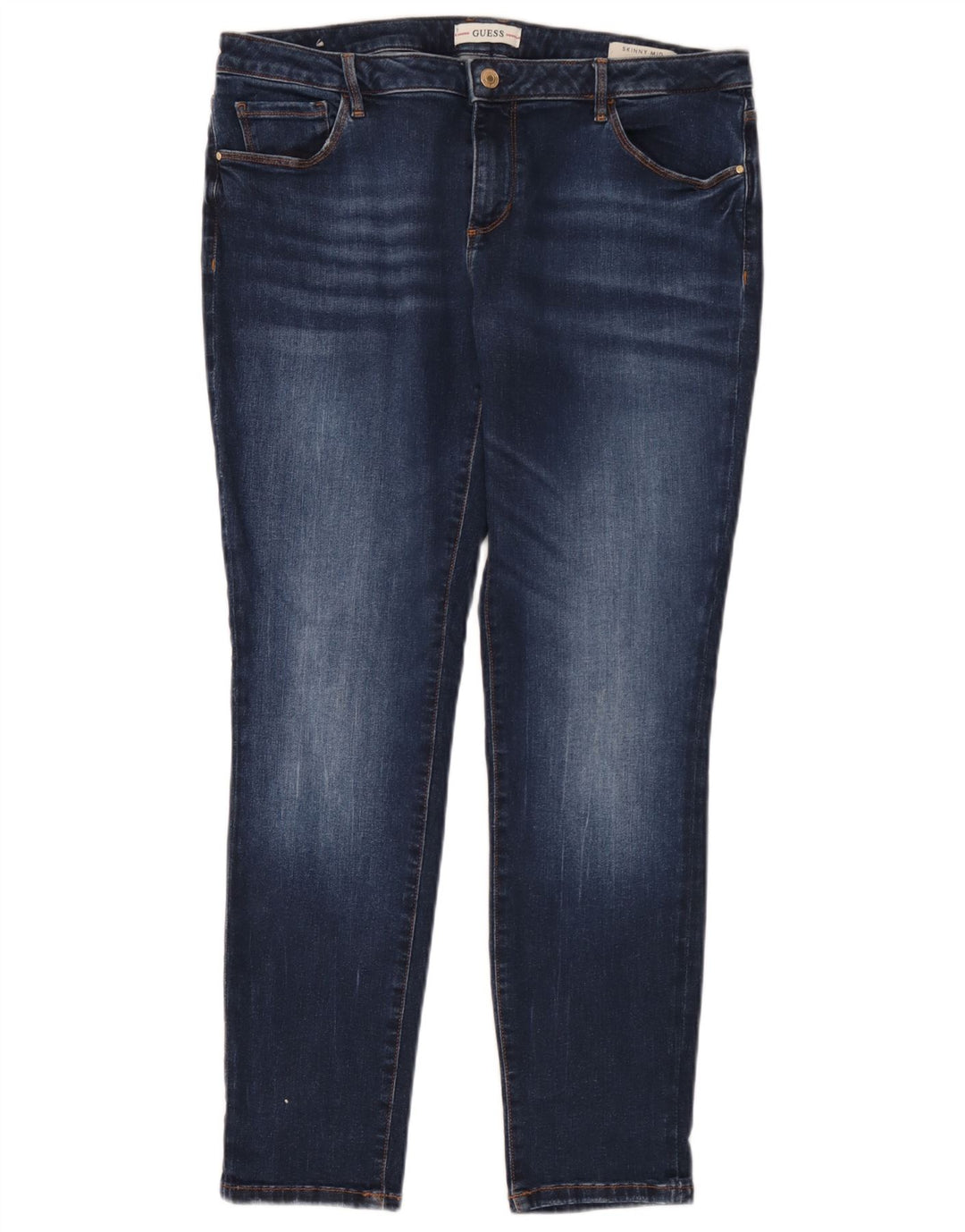 Guess Dame Skinny Jeans XL W36 L30 Blå