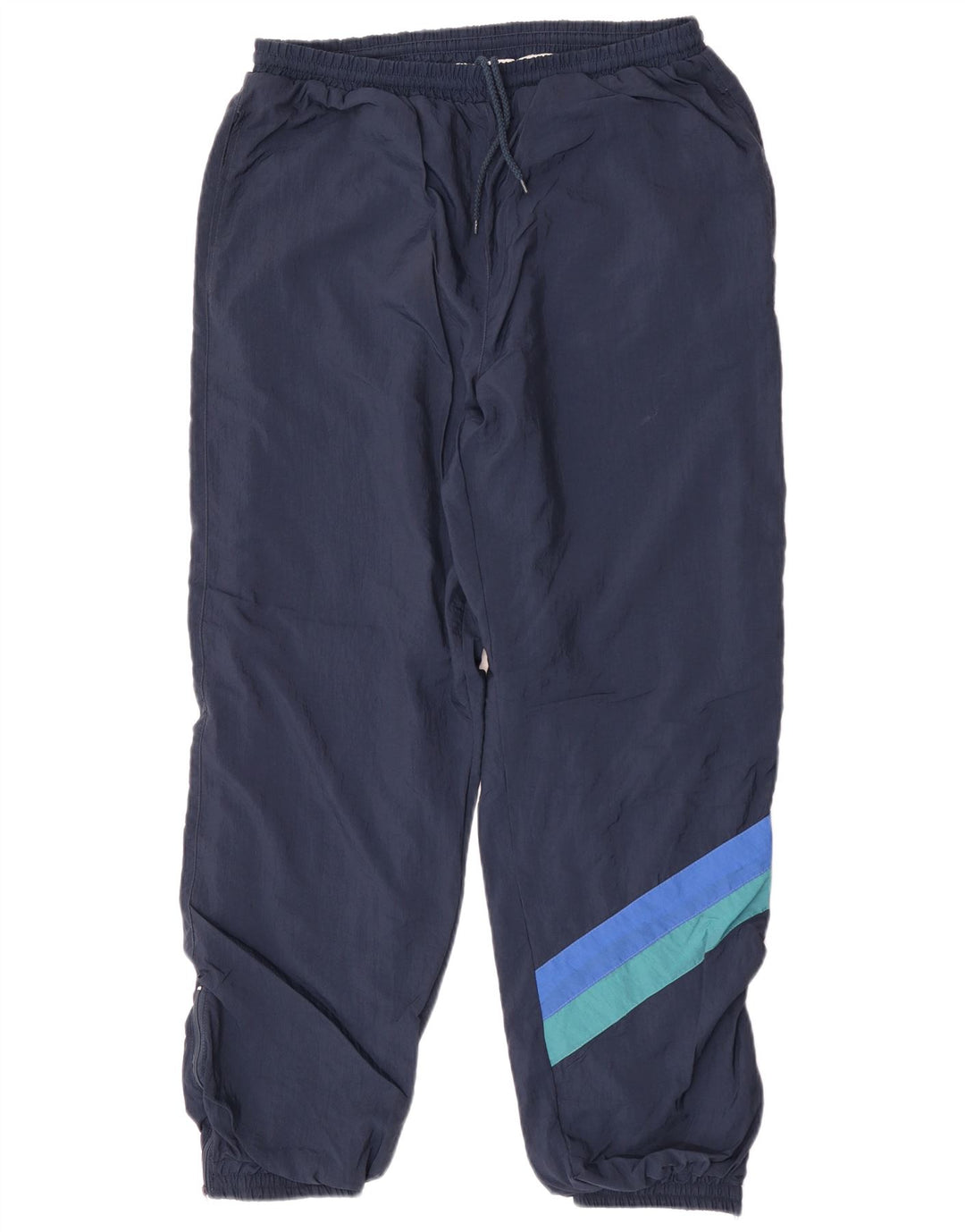 C&A Herre træningsdragt Bukser Joggers Large Navy Blue Colourblock Polyamid