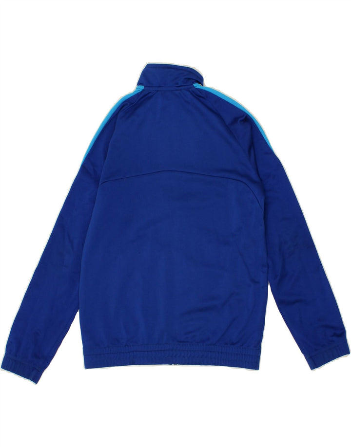 ADIDAS Boys Tracksuit Top Jacket 9-10 Years Blue Polyester Vintage Adidas and Second-Hand Adidas from Messina Hembry 