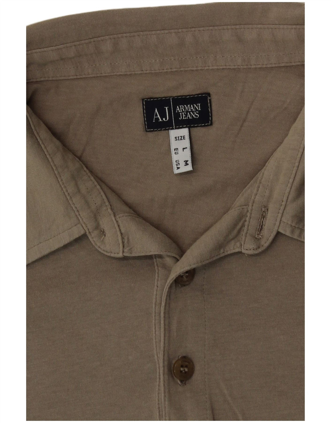 Armani herre polo skjorte medium brun