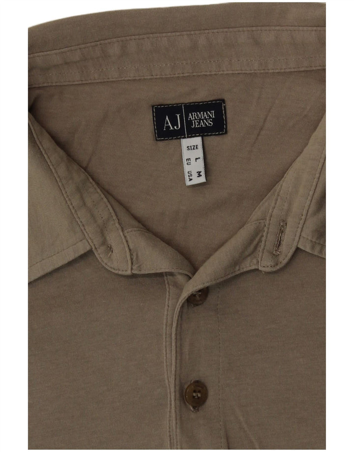 Armani herre polo skjorte medium brun