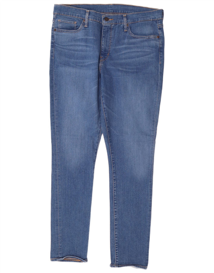 Levi's skinny jeans til kvinder W32 L30 blå bomuld