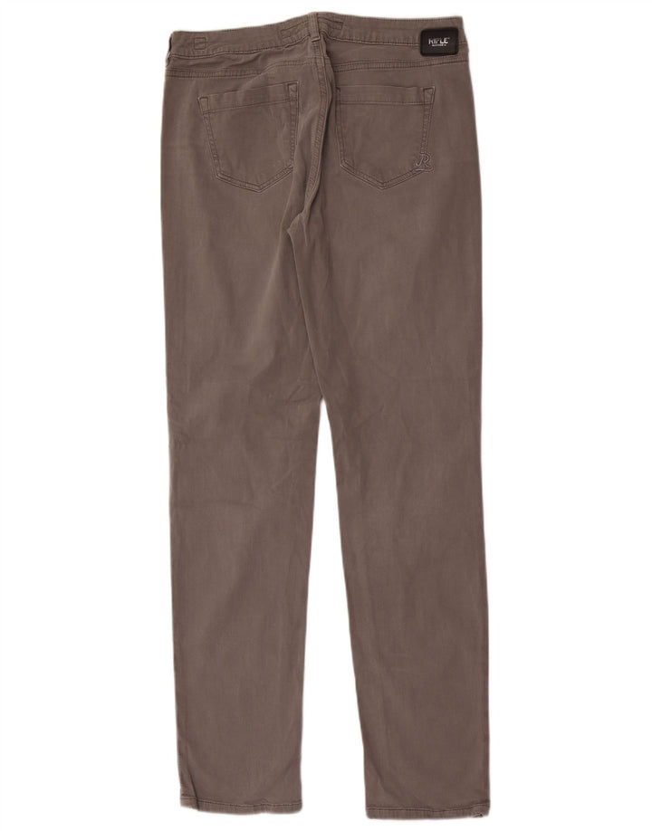RIFLE Herre Slim Casual Bukser W29 L31 Grå Bomuld