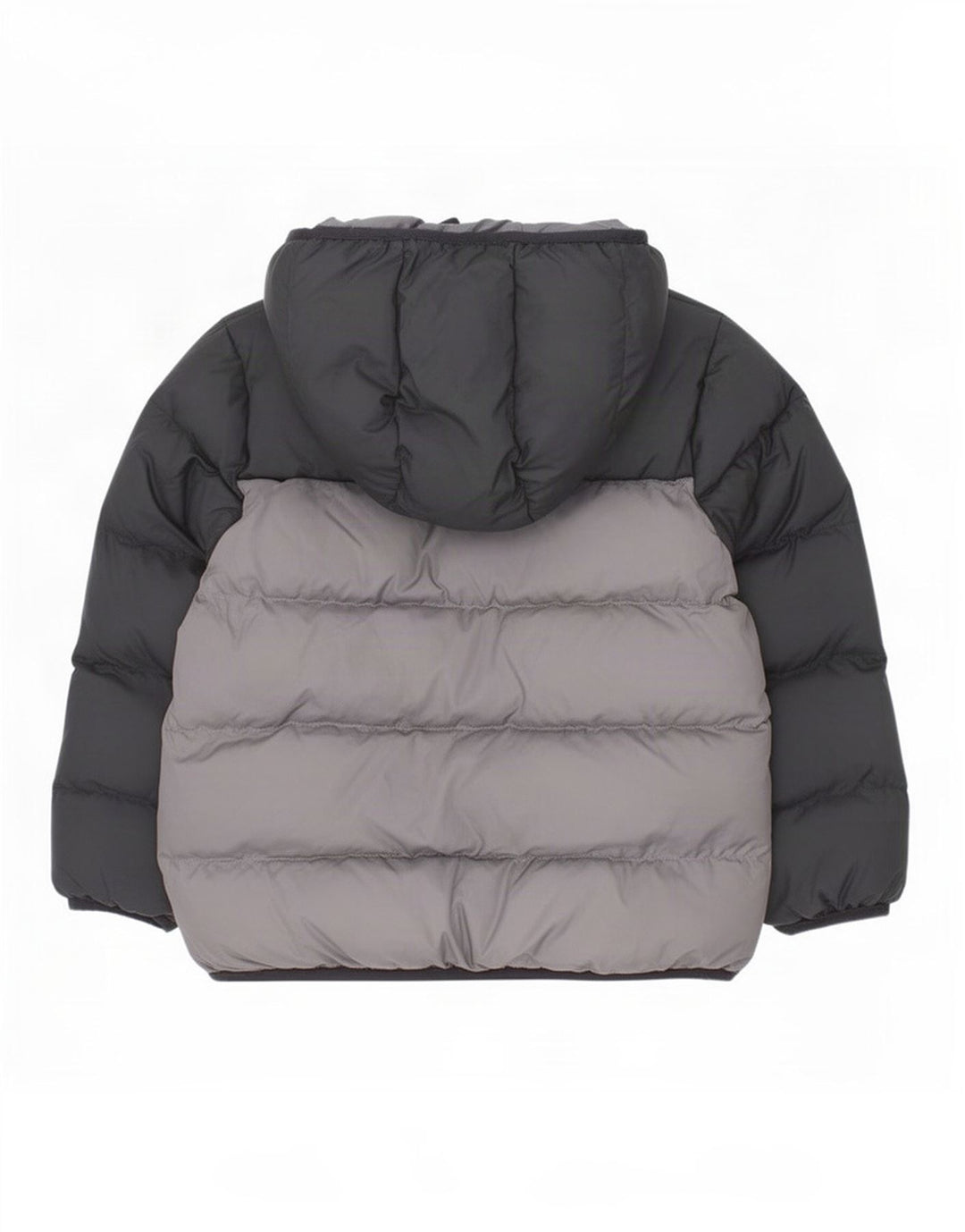 Adidas drenge hættepolstret jakke 6-7 år Sort Colourblock Polyester