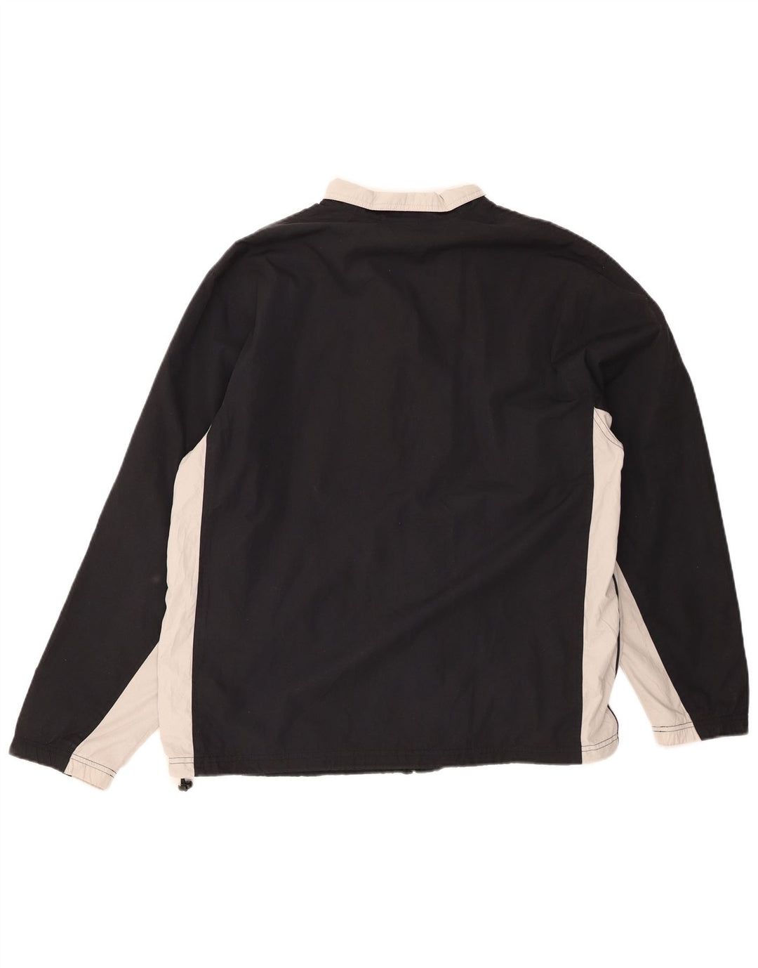 REEBOK Træningsdragt til mænd Topjakke Medium Sort Colourblock Polyester