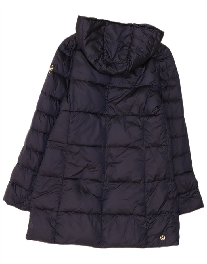 Colmar Dame Hætte Vatteret Frakke IT 48 XL Navy Blue