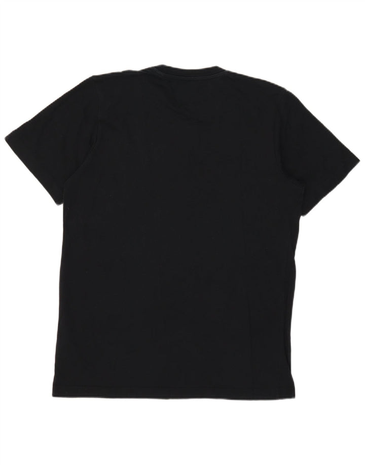 Adidas Herre Climalite grafisk T-shirt top mellem sort bomuld
