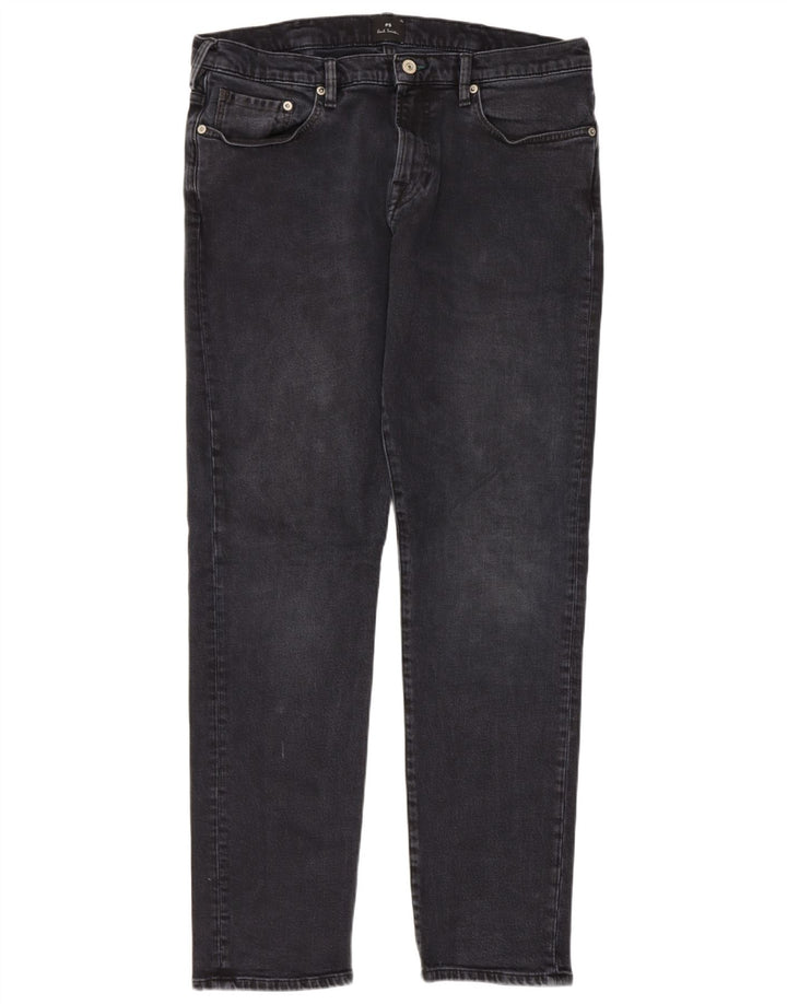 PAUL SMITH Slim Jeans til mænd W33 L30 Blå bomuld