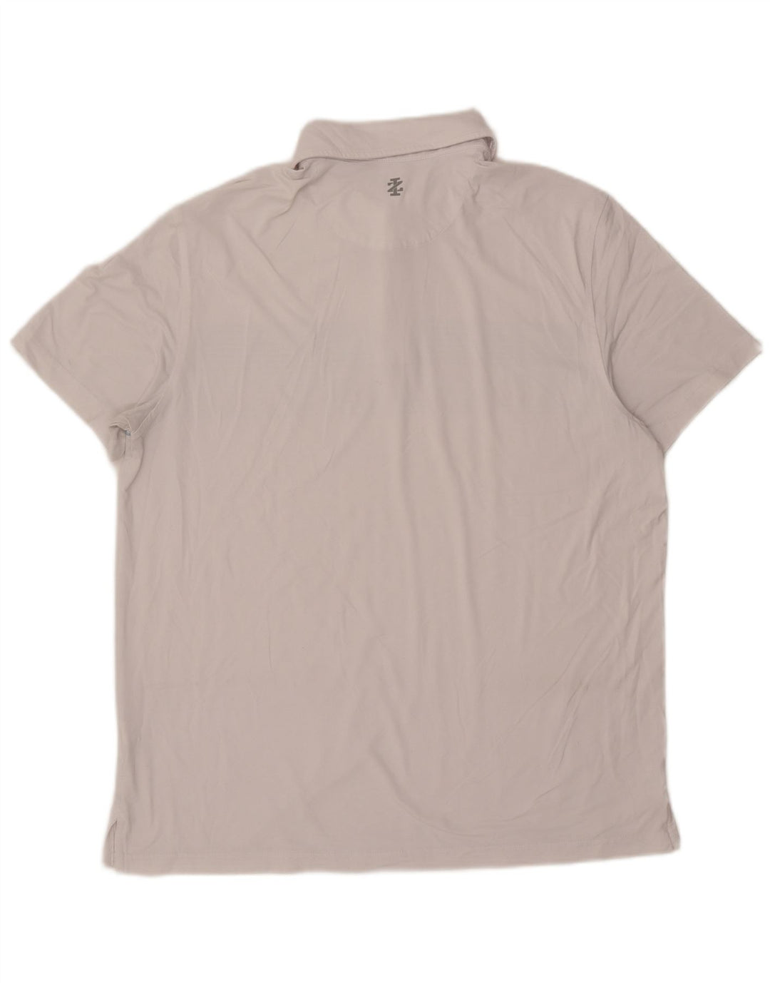 IZOD Poloshirt til mænd Stor hvid stribet polyester