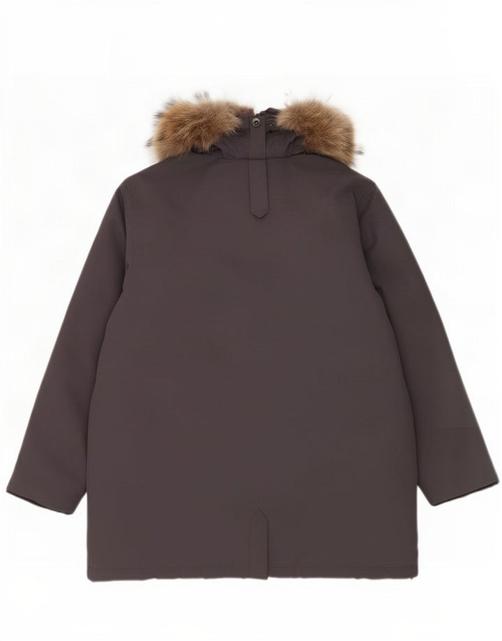 Astrolabio Herre Hooded Parka Jacket IT 50 Large Grå Polyamid
