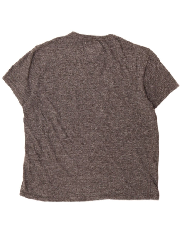Jack Wills Herre Slim Fit T-Shirt Top 2XL Grå Bomuld